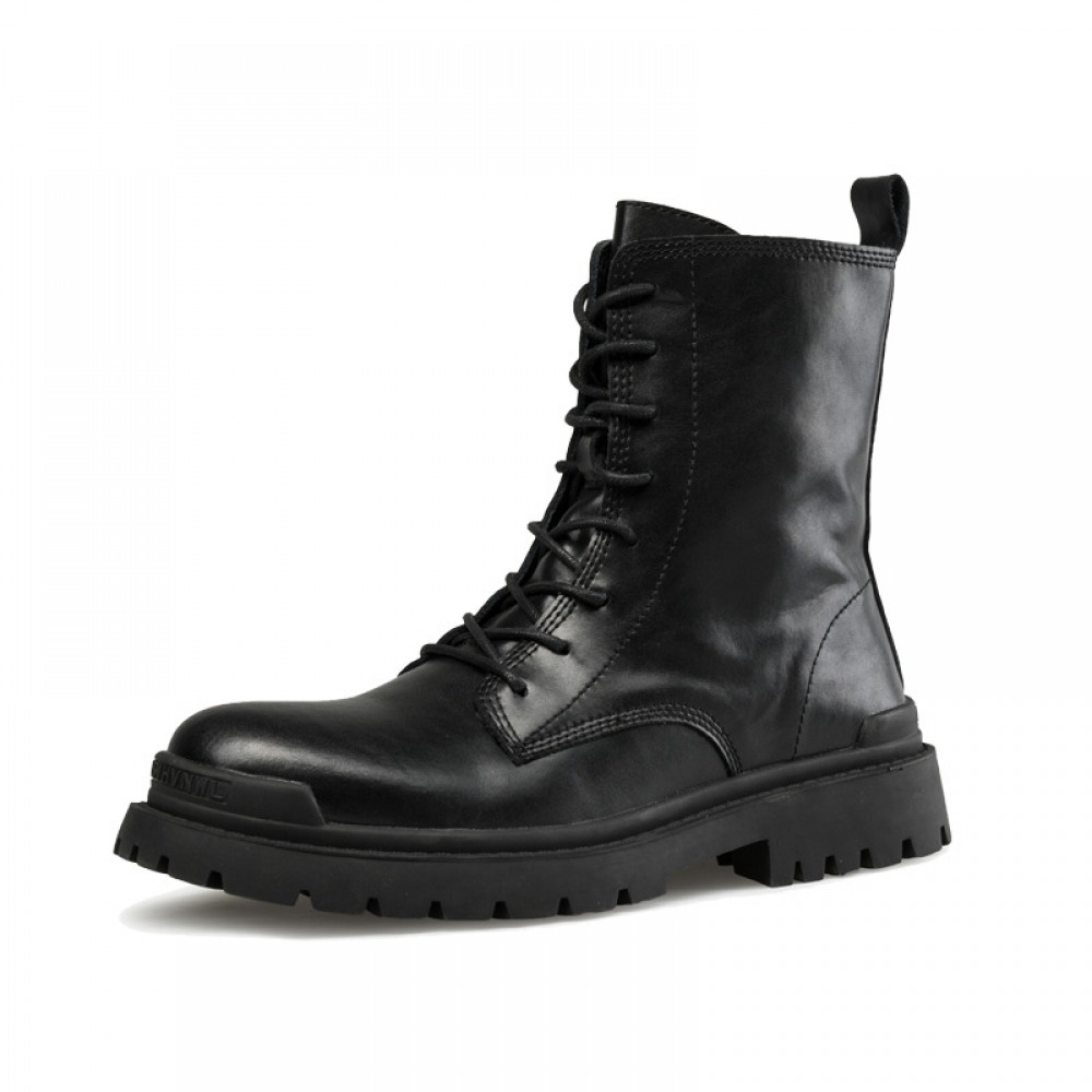 New Inner Heightening Martin Boots Thick Bottom Short Boots Women