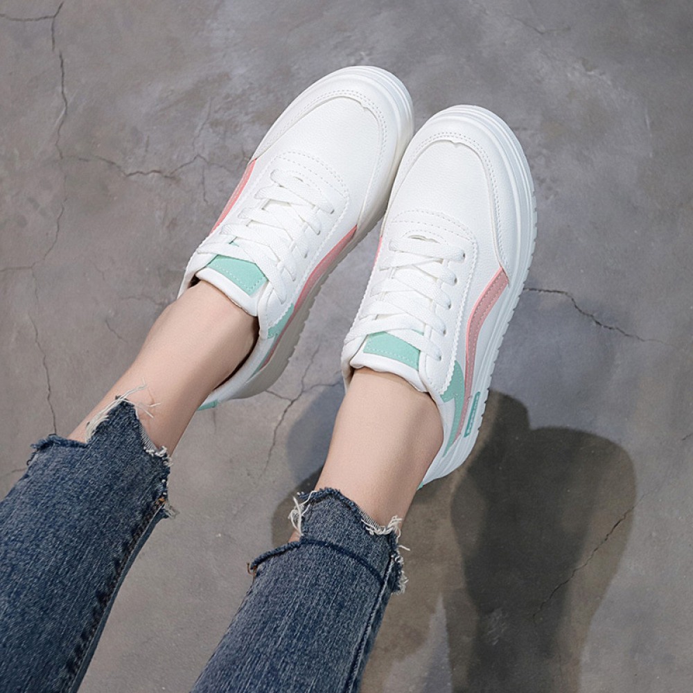 Candy Color Breathable Sneakers Women Summer New Casual Shoes Flying Woven Running Shoes